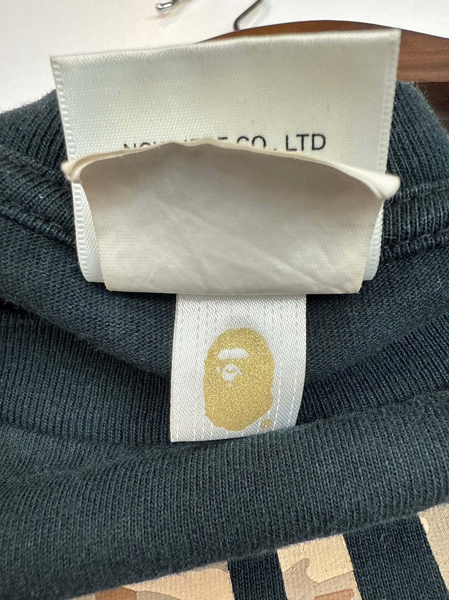 Bape Sand Camo NYC Logo Tee