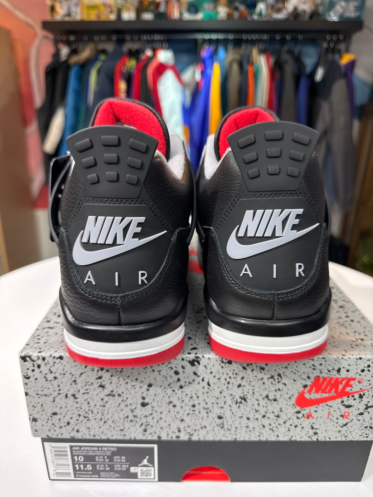 New Jordan 4 Bred Reimagined