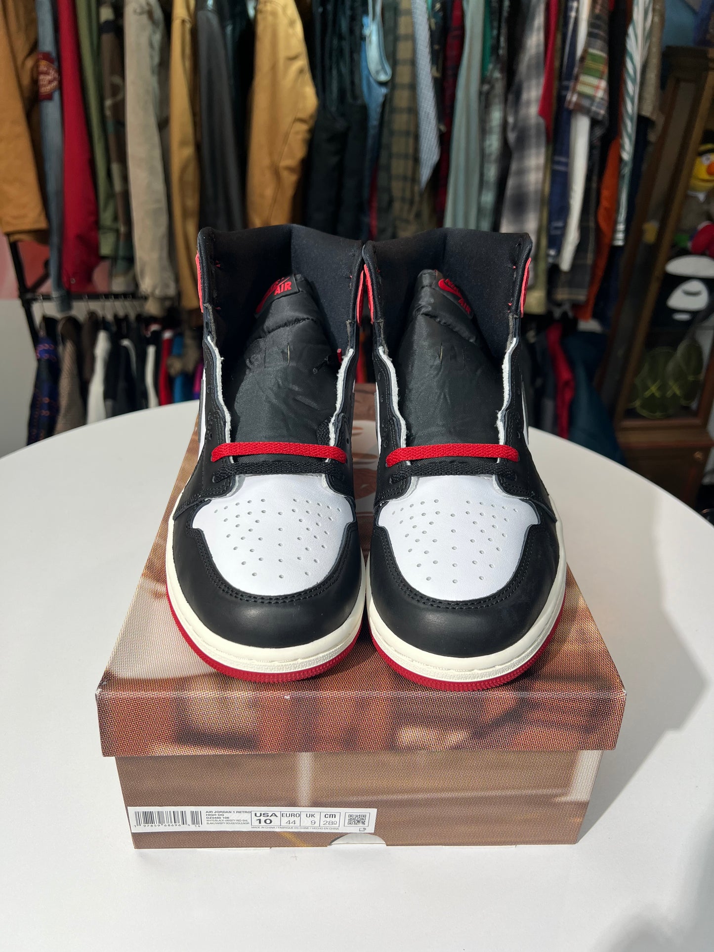 New Jordan 1 Retro High Black Toe Reimagined