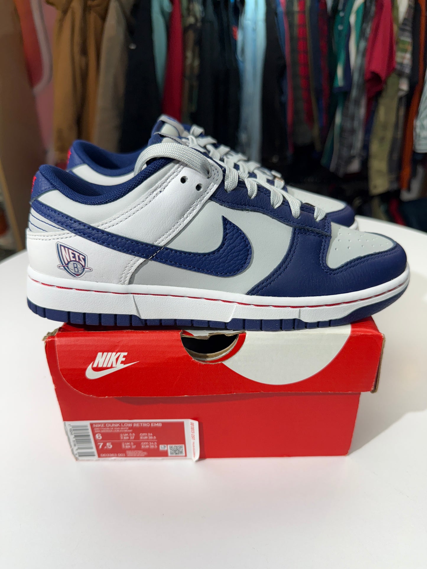 New Brooklyn Nets Nike Dunk Low