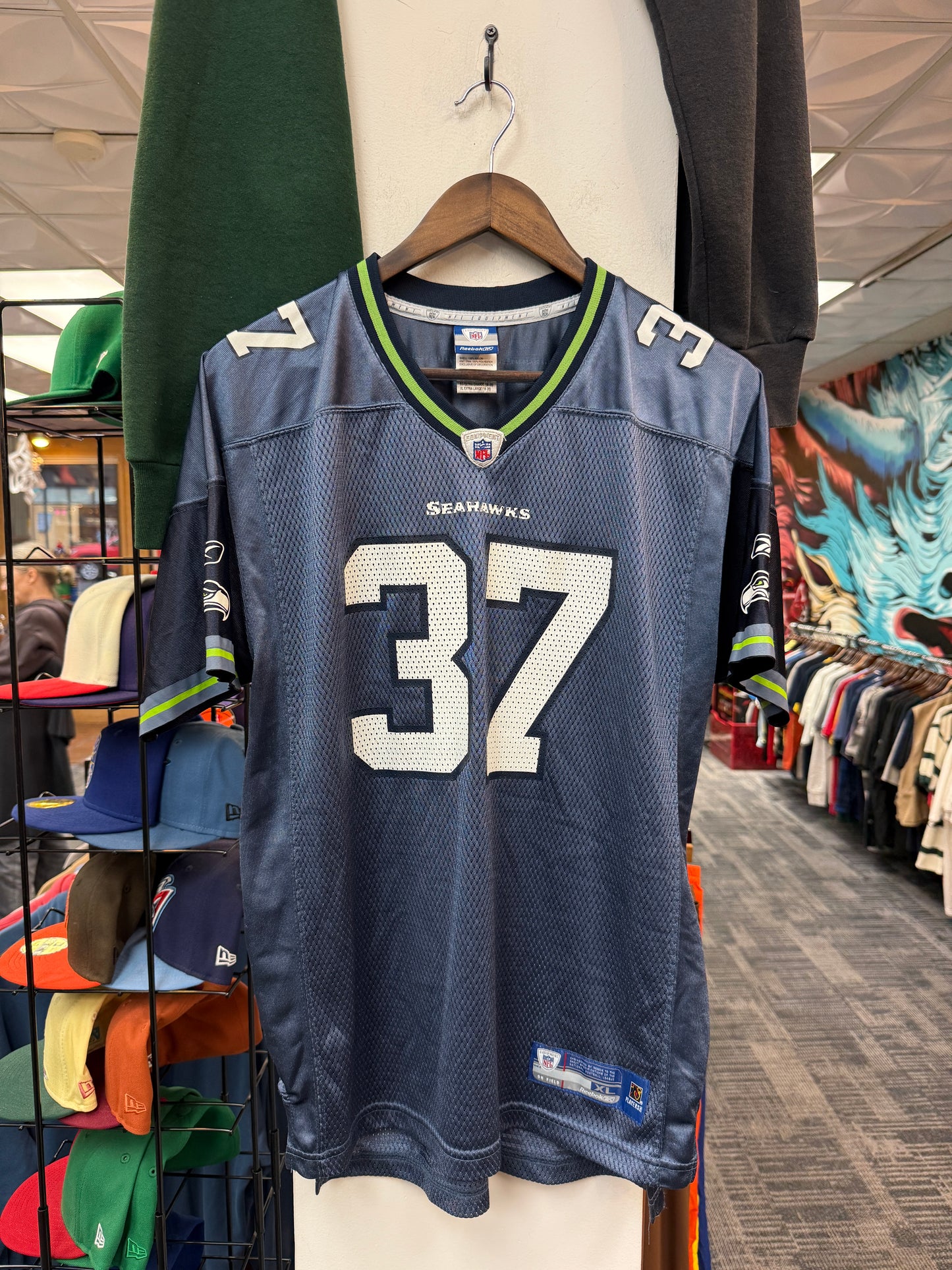 Seattle Seahawks Shaun Alexander Reebok Jersey