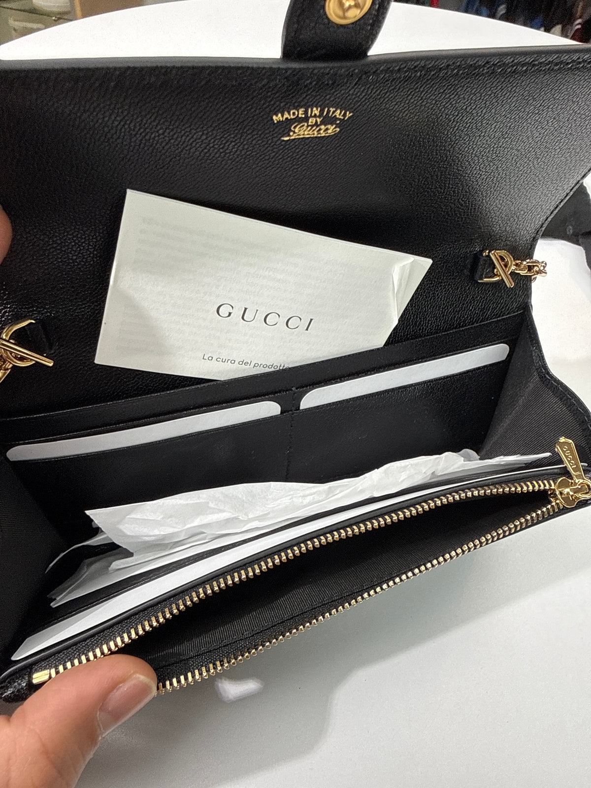 New Gucci Jackie Wallet On Chain