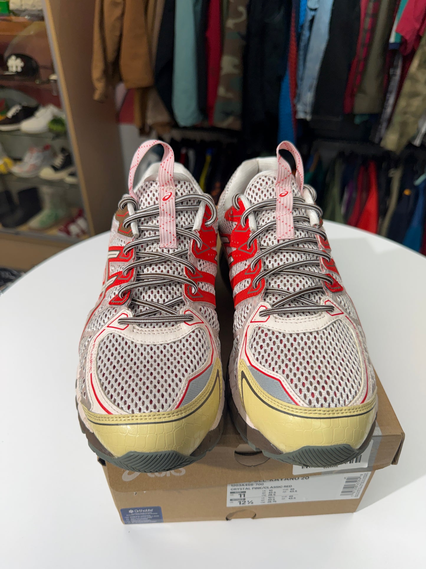 Preowned Kiko Kostadinov Pink Asics Gel-Kayano 20