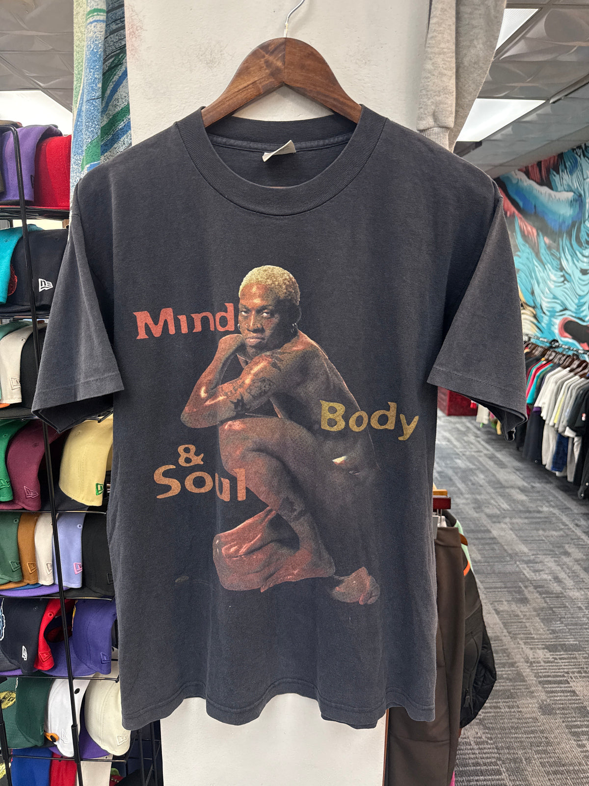 Vintage Dennis Rodman Mind Body & Soul Tee