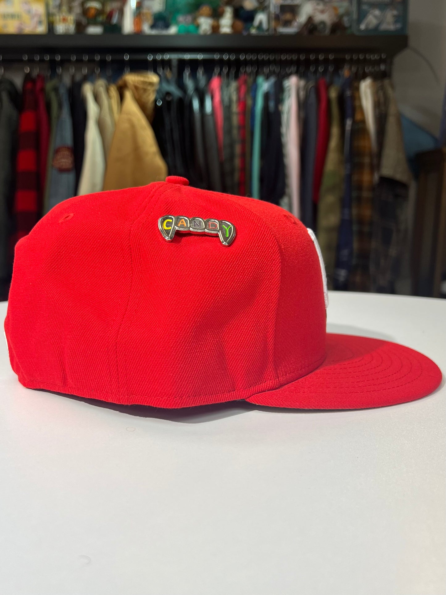 Minor League Baseball Red Fitted Hat