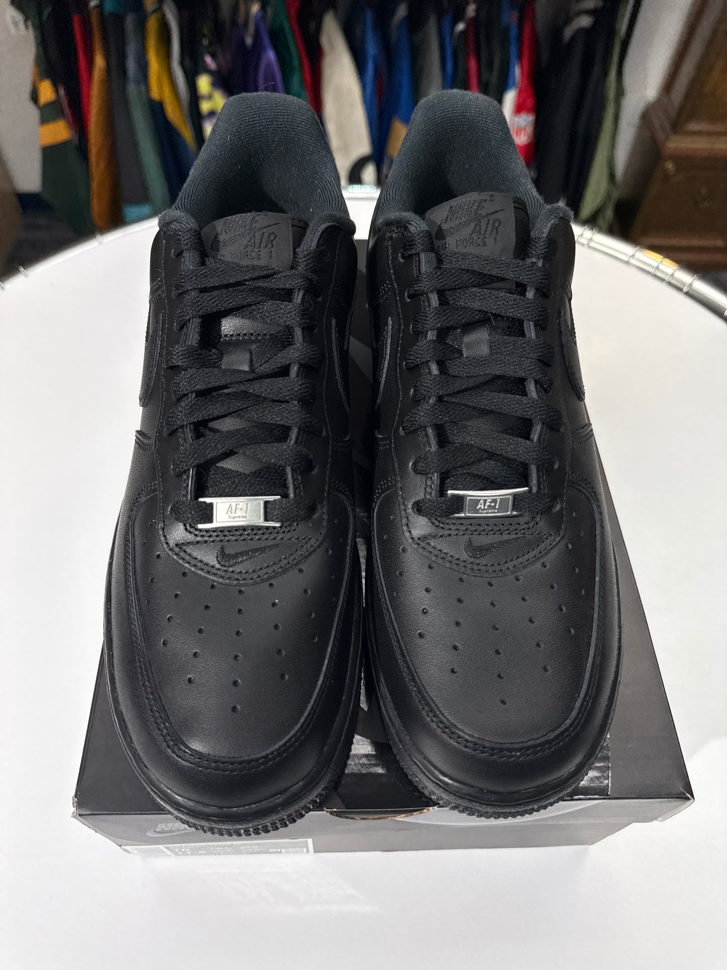New Supreme x Nike AF1 Black