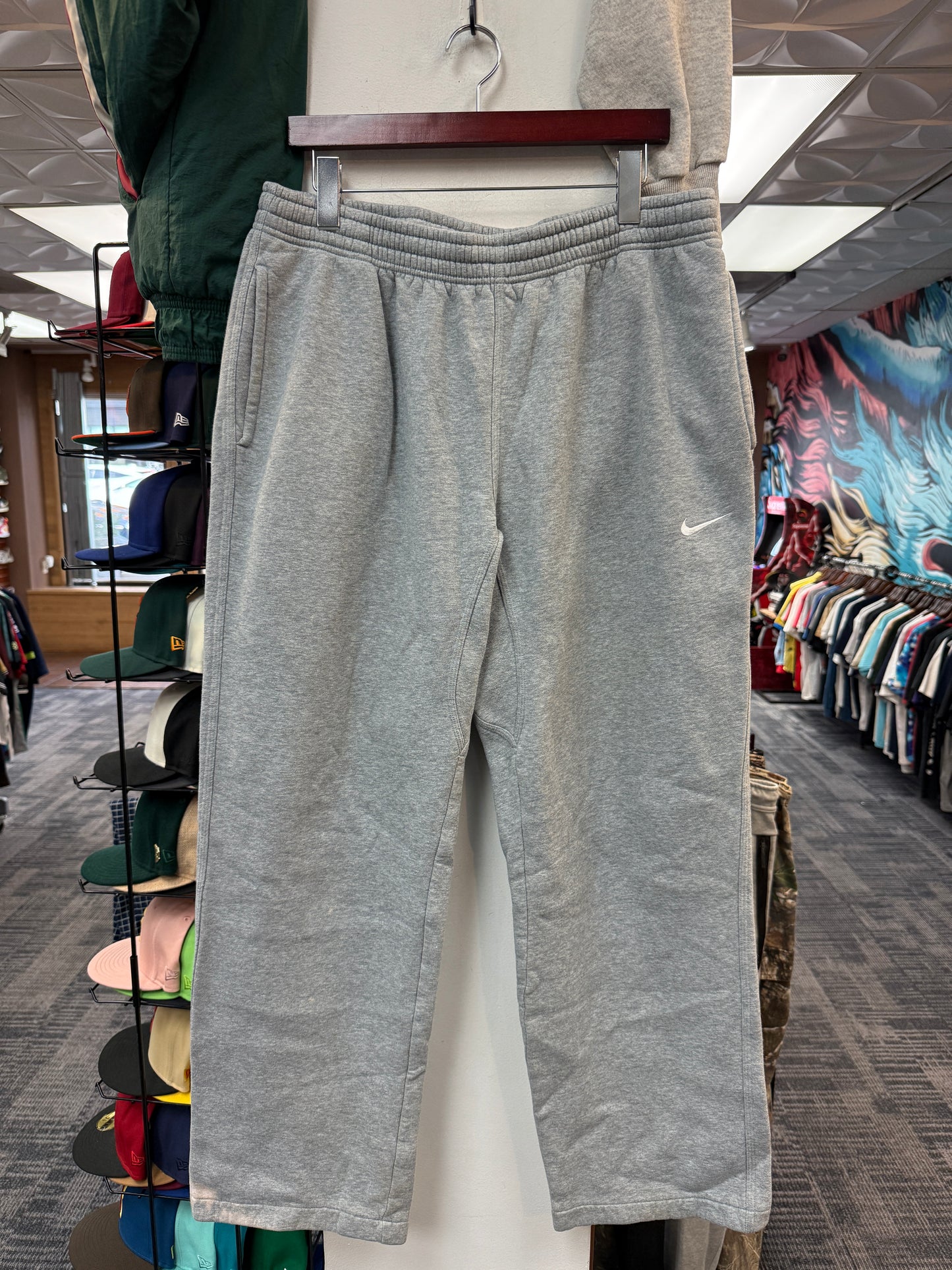 Nike Grey Wide Leg Sweats