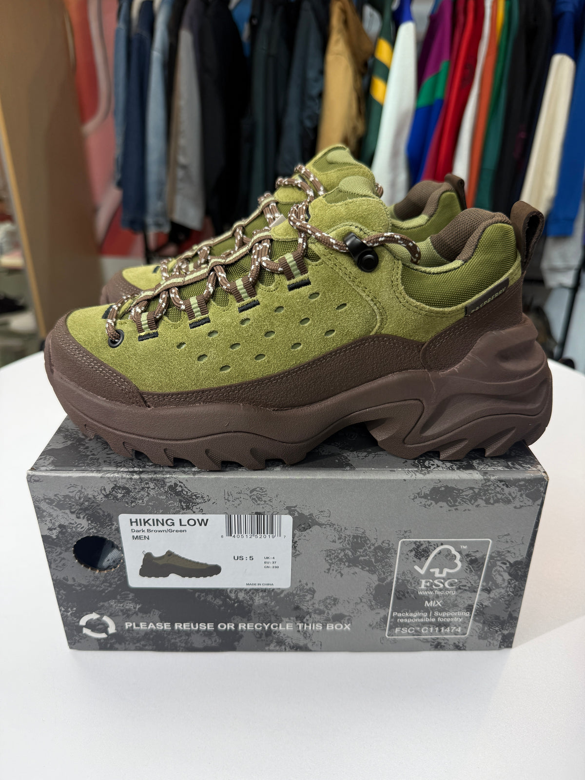 New GV Raspberry Hills ‘Reuben’ Low Hiking Shoes