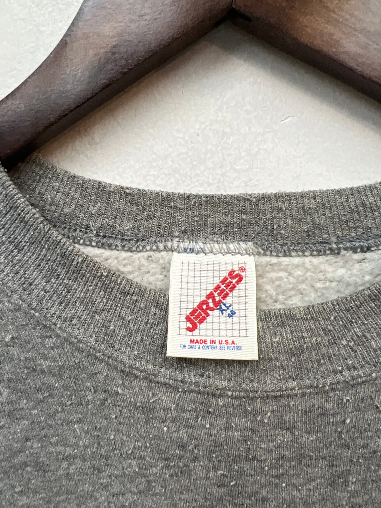 Rush Crest Dark Grey/Dark Green Crewneck