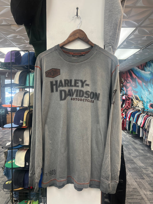 Harley Davidson Smoke Grey L/S Tee
