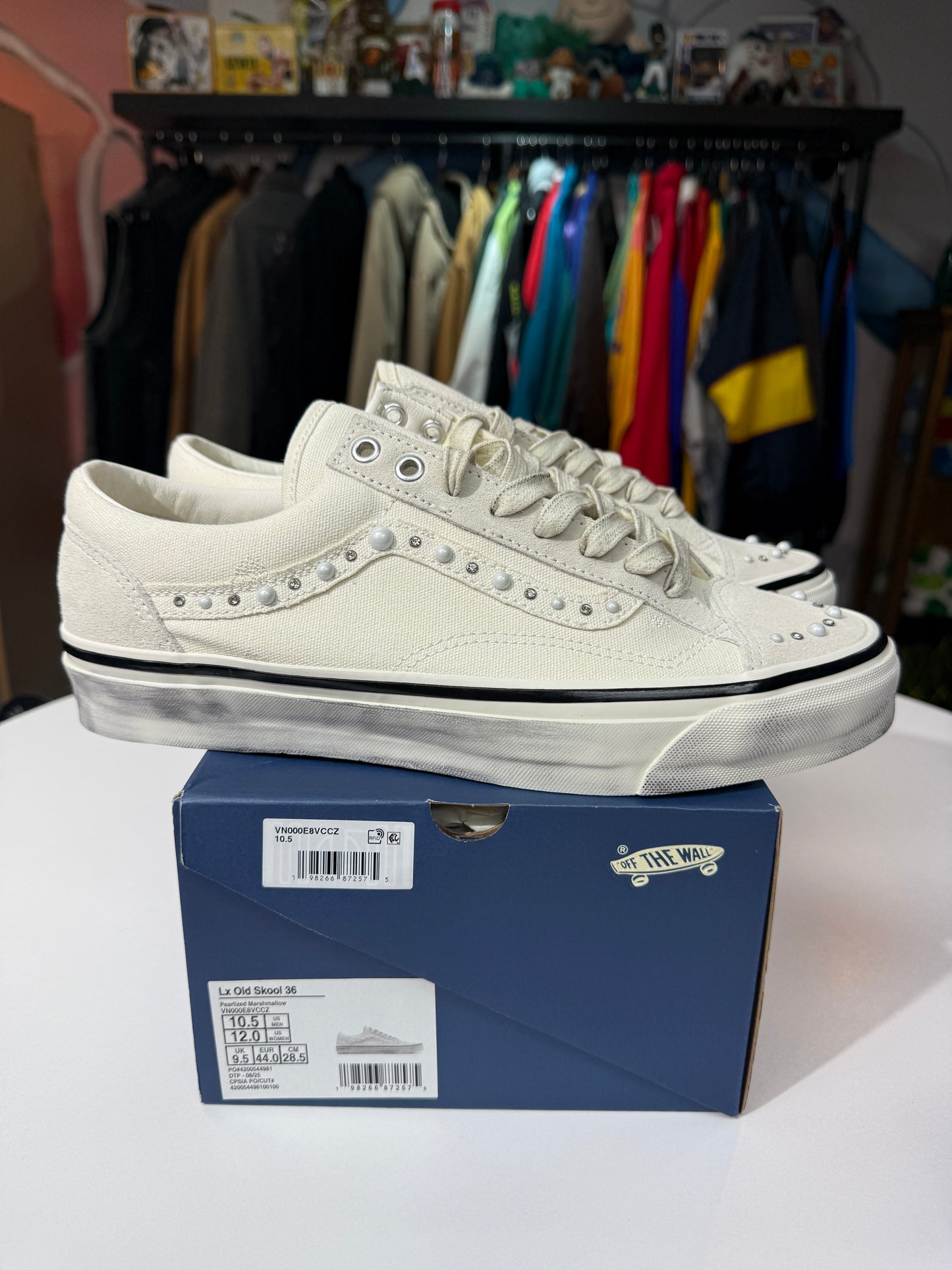 New Vans OTW Old Skool 36 Pearlized Pack Marshmallow