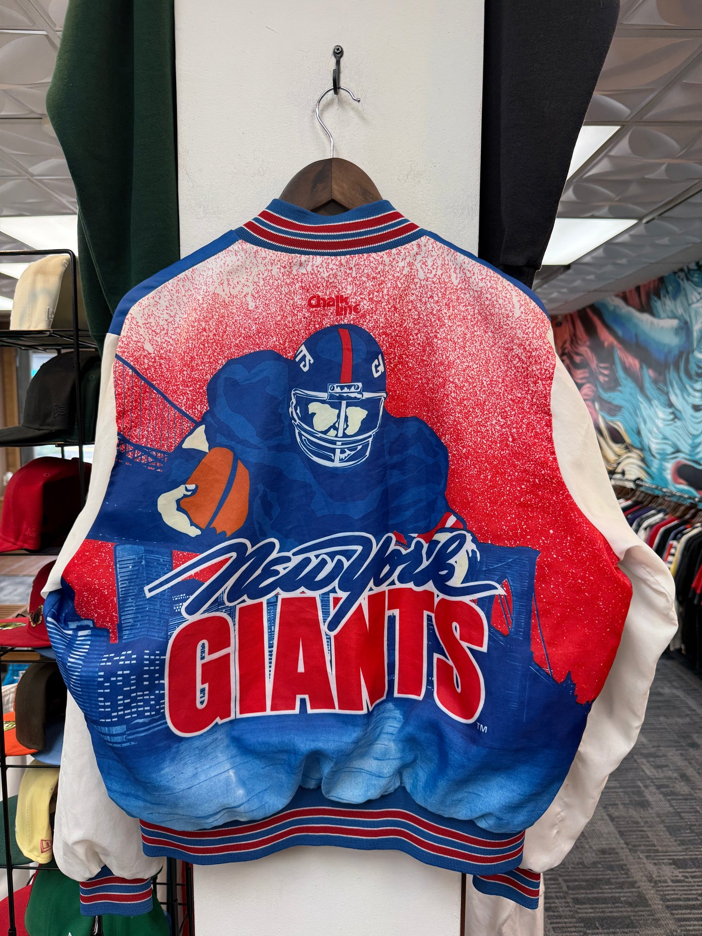 Vintage Chalk Line NY Giants Varsity Jacket