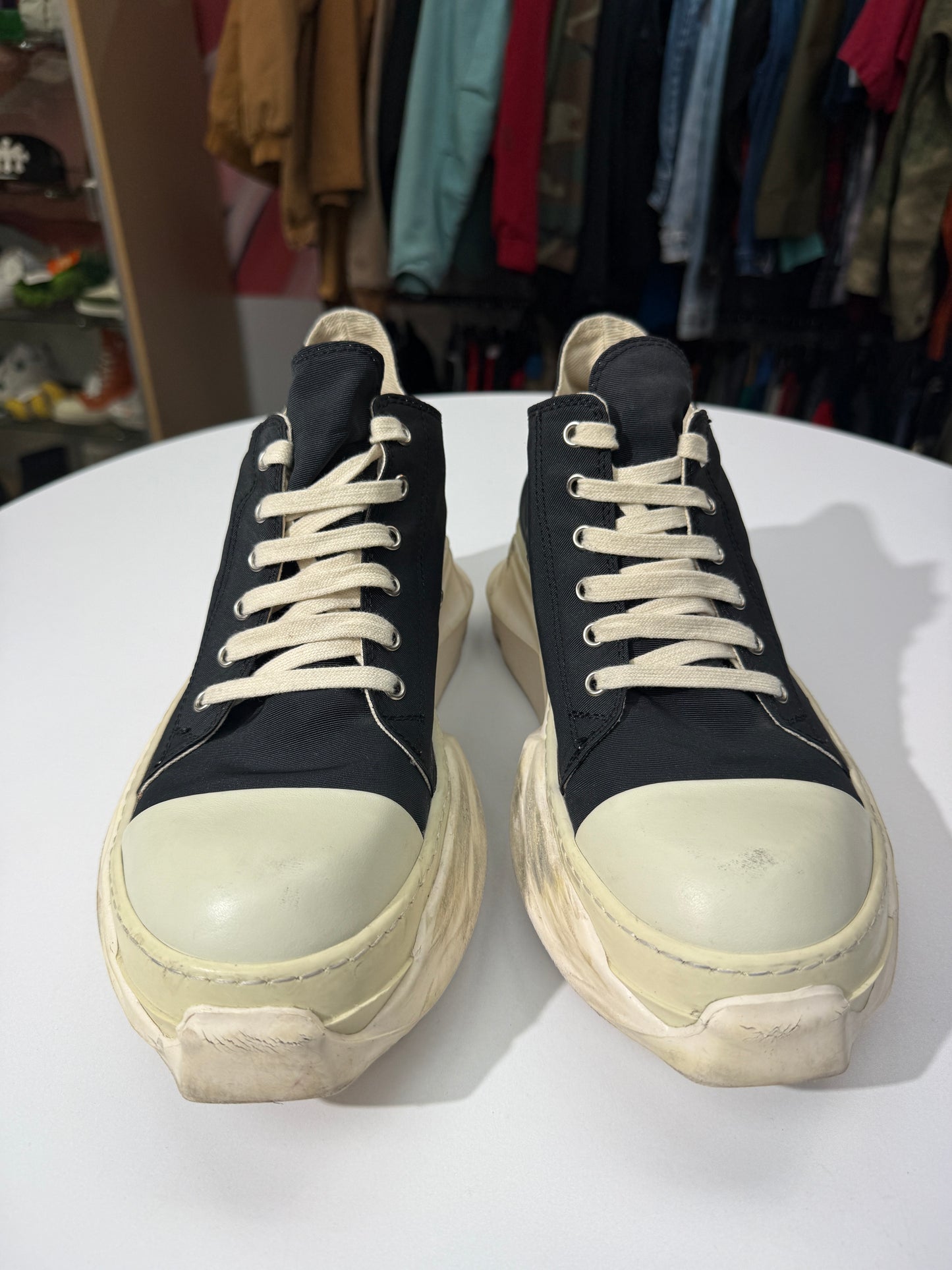Preowned Rick Owens DRKSHDW Abstract Low
