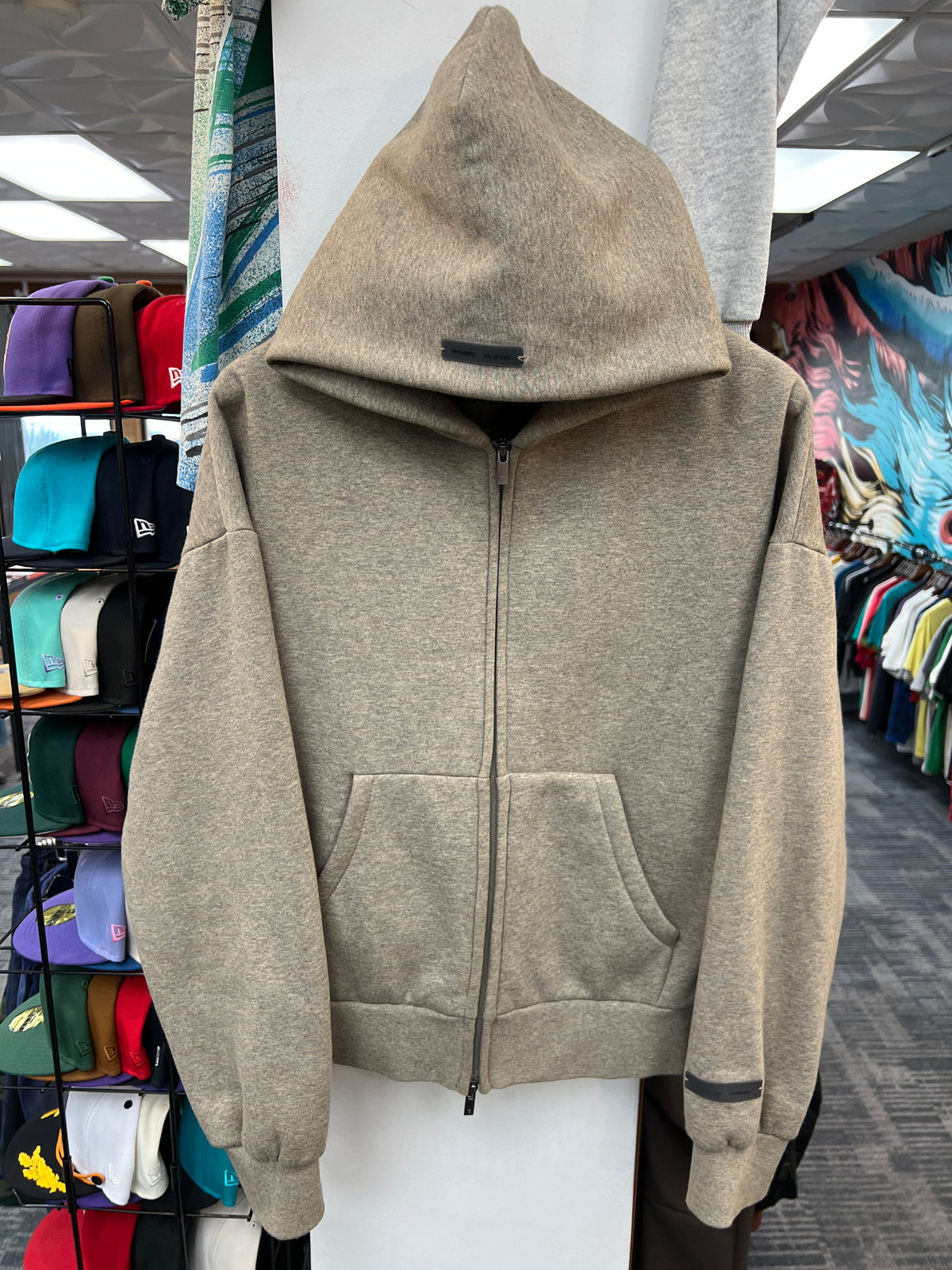 Fear of God Essentials Classic Full Zip Hoodie