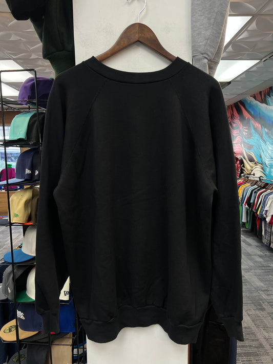 Rush Crest Crewneck Black/Light Blue