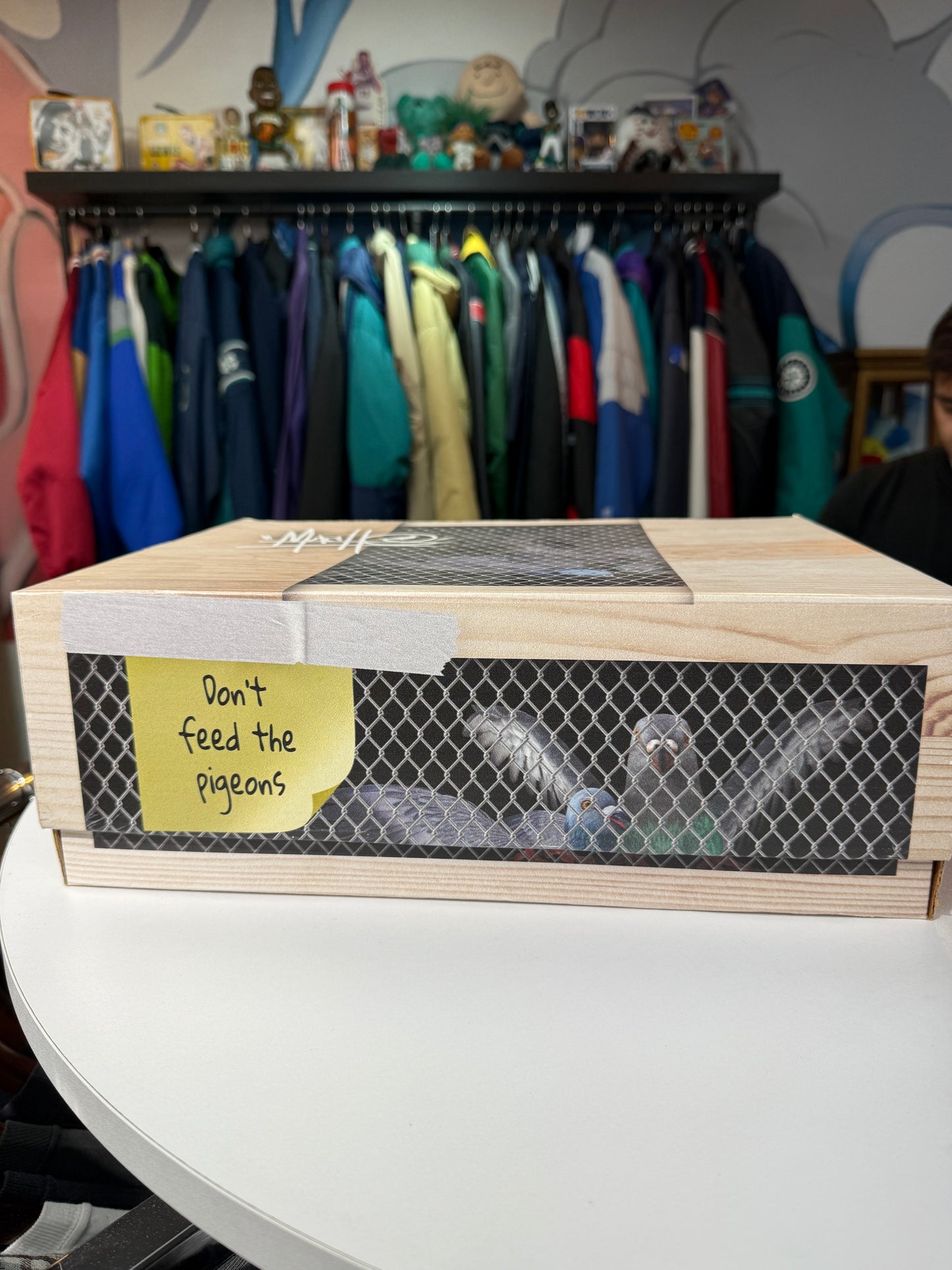 Preowned Mache Staple Pigeon