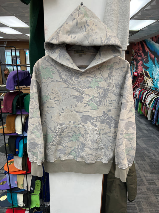 Yeezy Season 4 Camo Boxy Fit Hoodie