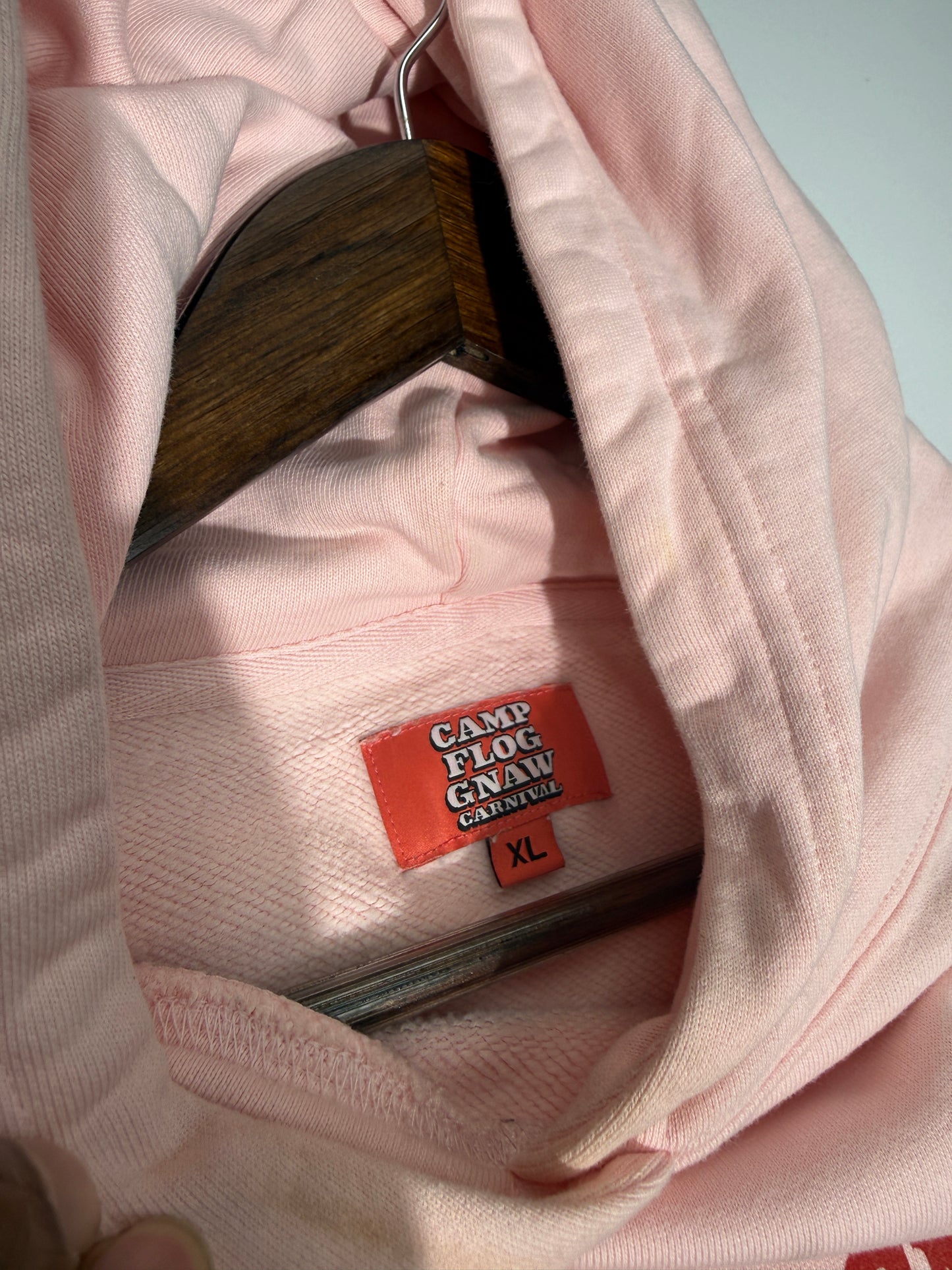 Camp Flog Gnaw 2023 Pink Hoodie