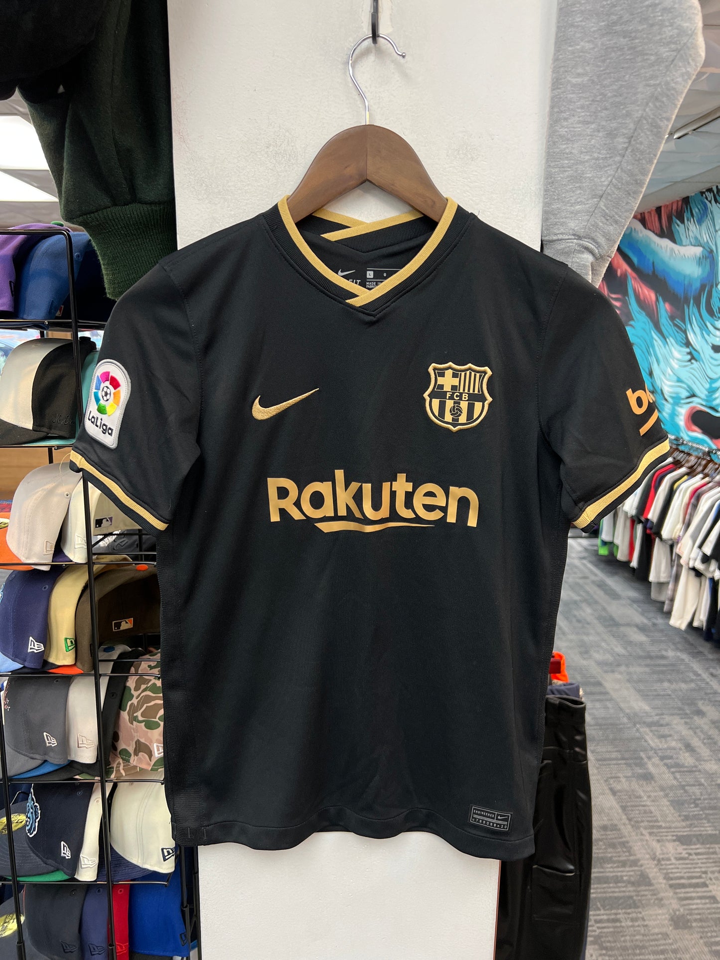Nike FC Barcelona 20-21 Away Youth Jersey