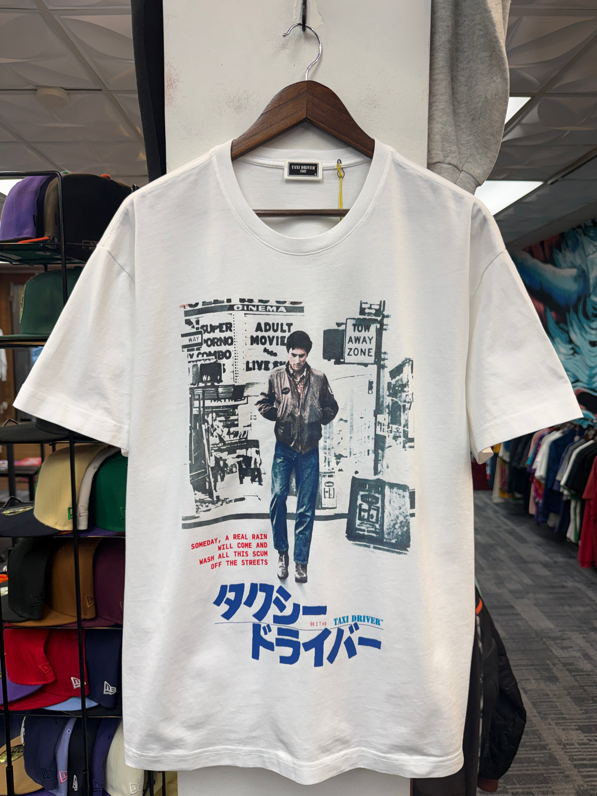 New Kith For Taxi Driver Japanese Poster Tee