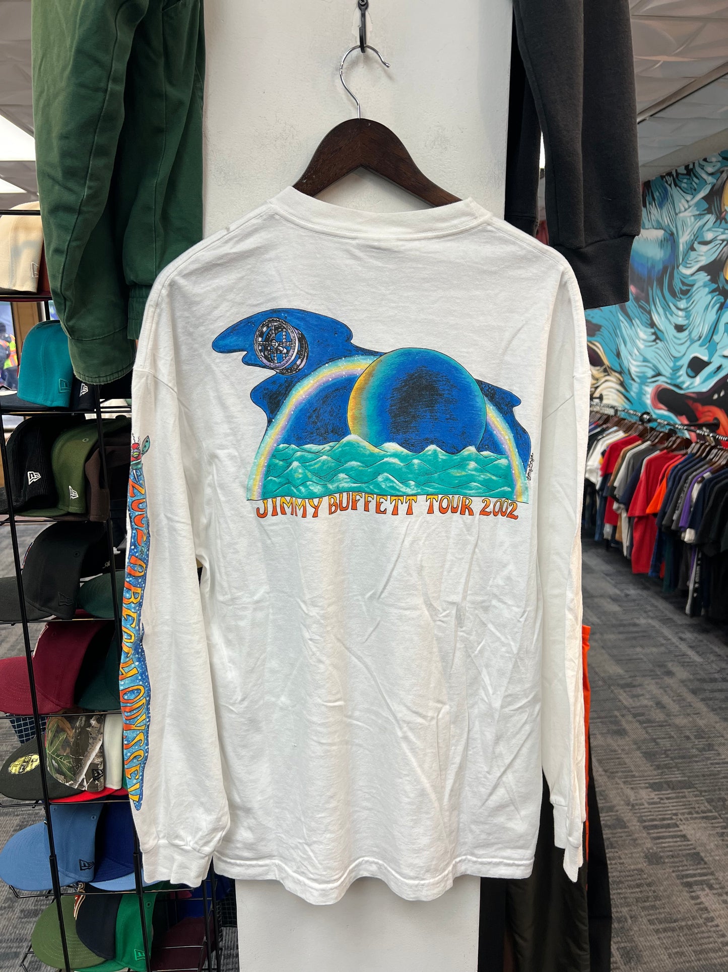 Vintage 2001 Jimmy Buffett Concert L/S Tee