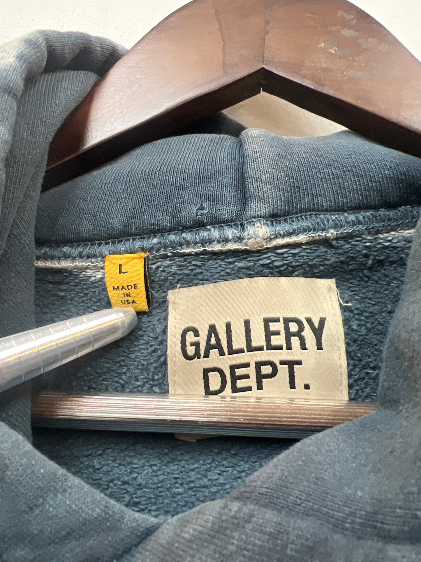 Gallery Dept. Reversible French Logo Hoodie