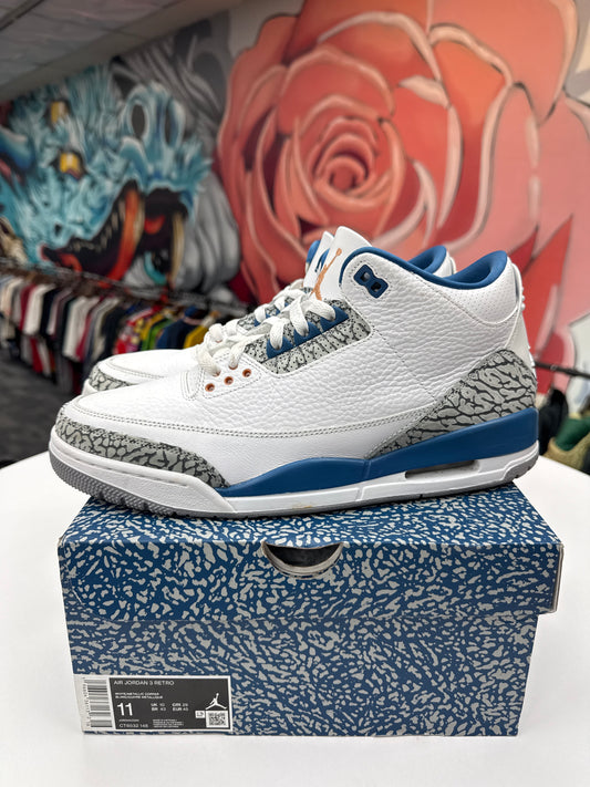 Preowned Jordan 3 Wizards