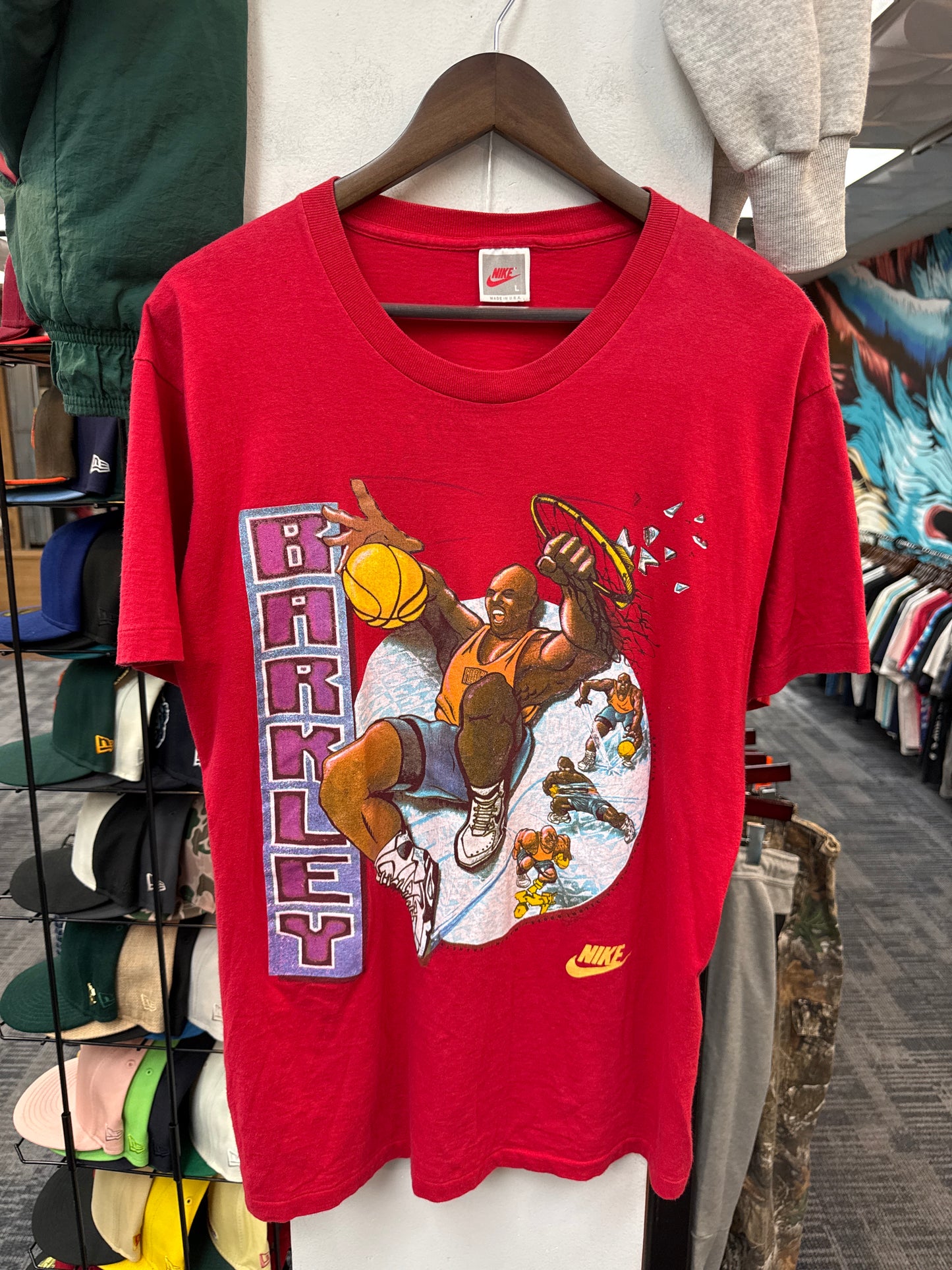 Vintage Nike Barkley Caricature Tee