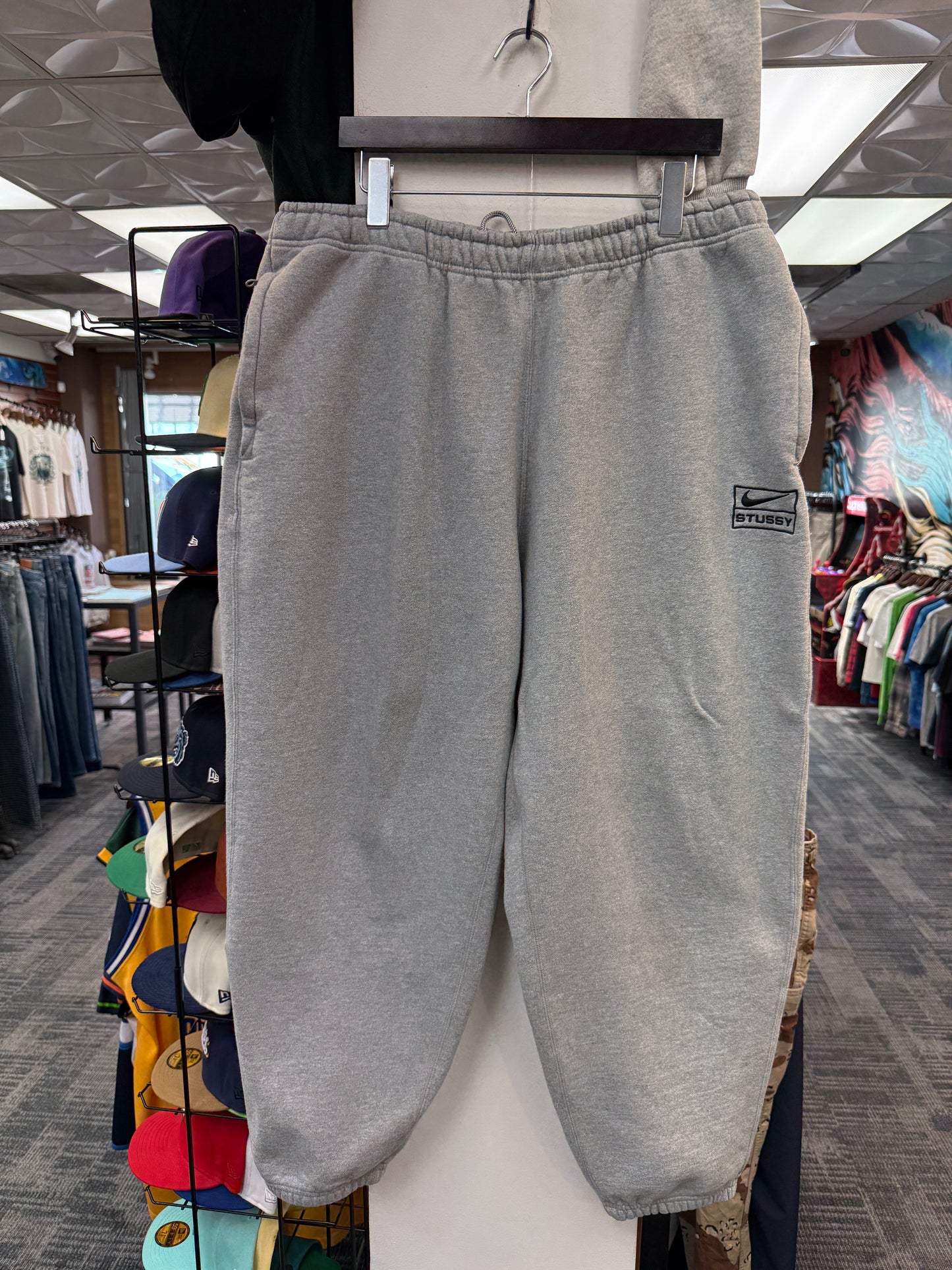 Nike x Stussy Grey Sweats