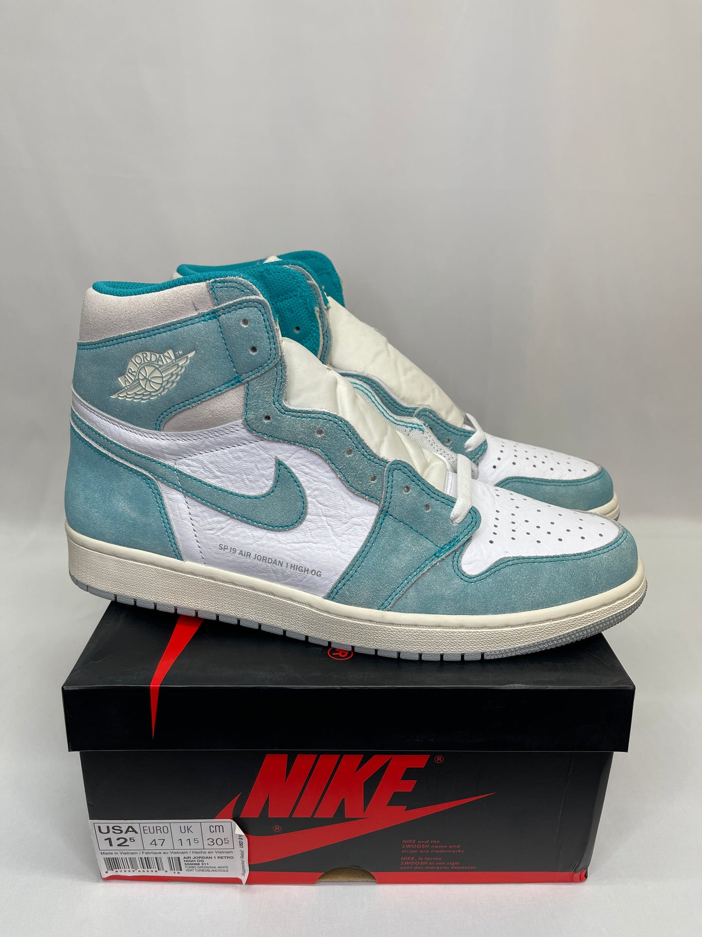 New Jordan 1 Turbo Green