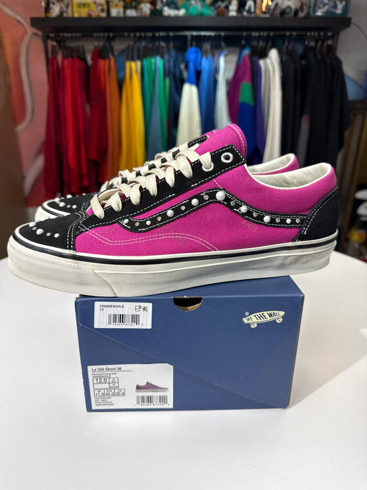 Preowned Vans OTW Old Skool 36 Pearlized Pink