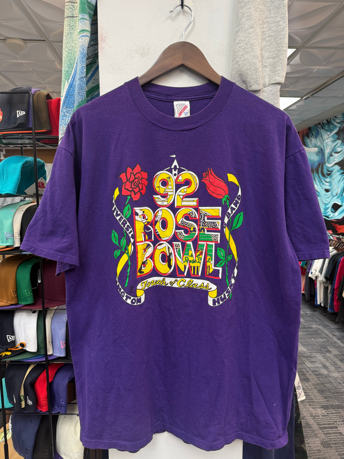 Vintage UW Huskies 92’ Rosebowl Tee