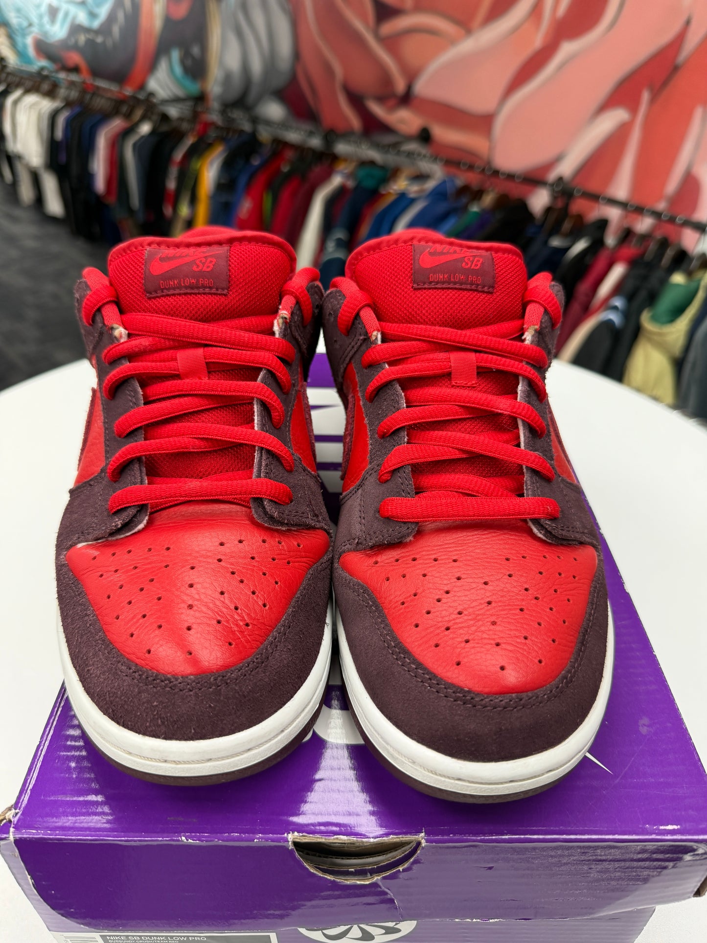 Preowned Cherry SB Dunk Low