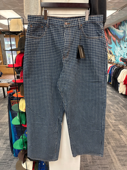 New GV Raspberry Hills Plaid Jeans