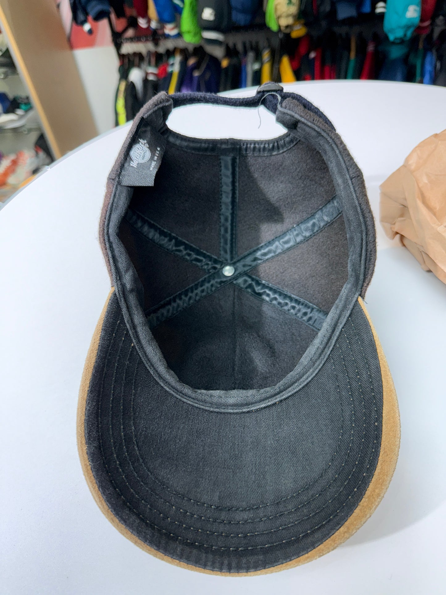 Vintage Hard Rock Las Vegas Wool Strapback Hat