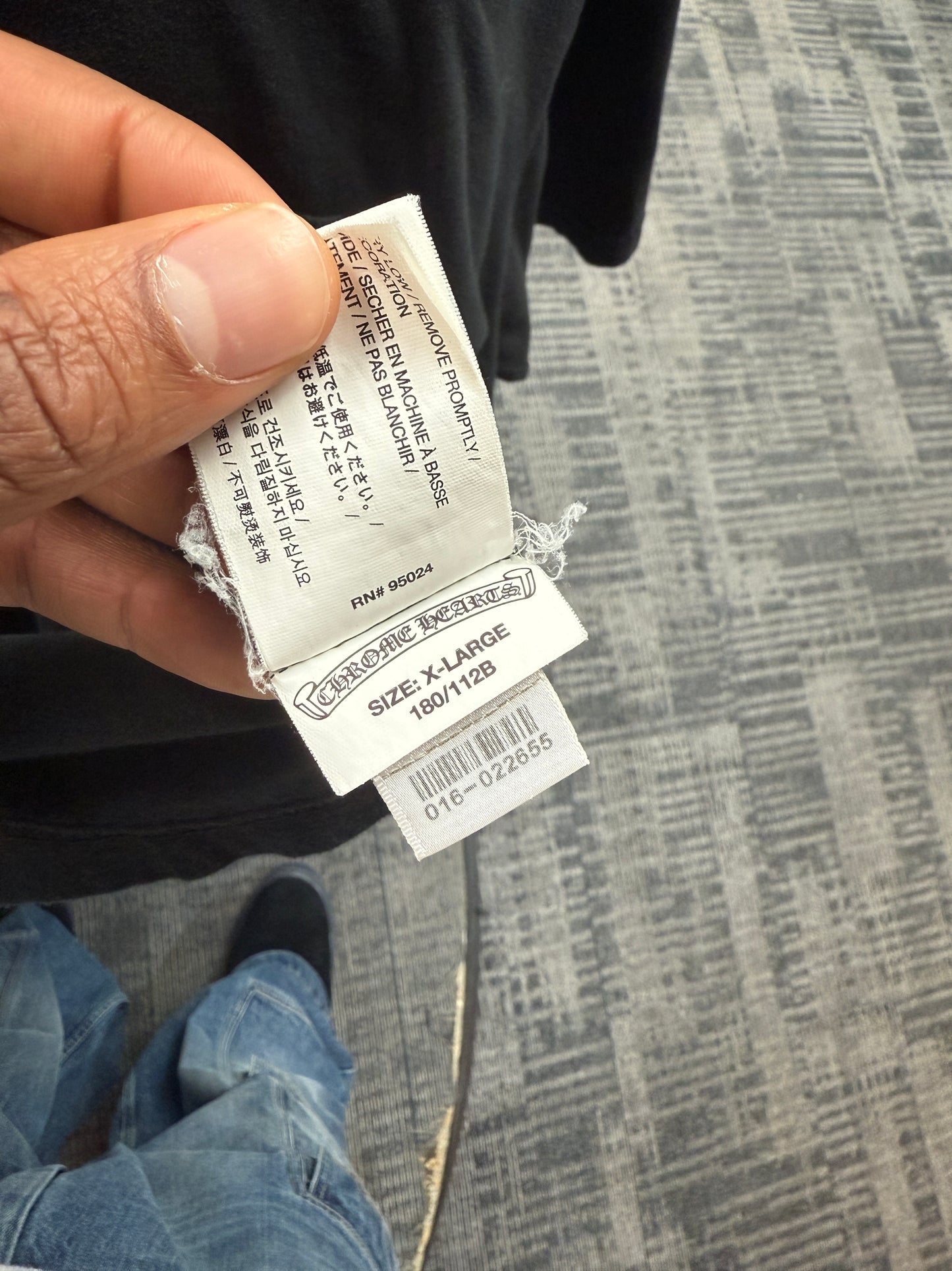 Chrome Heart Fancy Star Pocket Tee