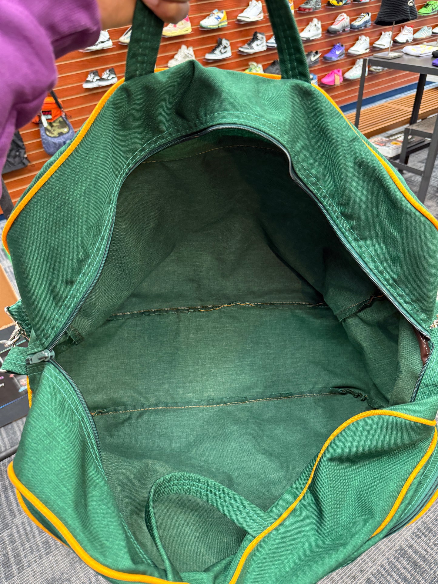 Vintage Sonics Player Issued Duffle Bag