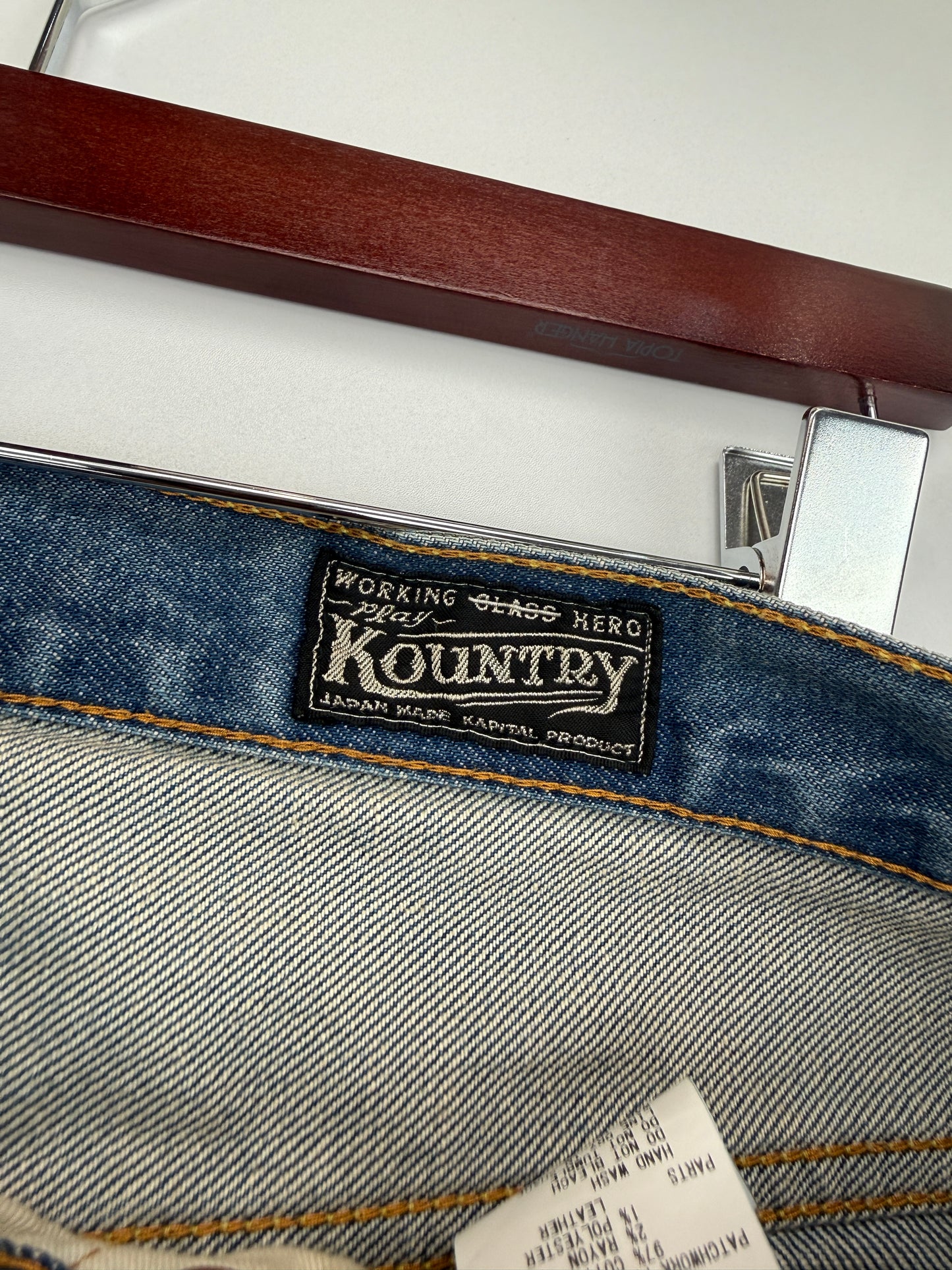 Kapital 14oz Denim Okabellbo Flare Jeans