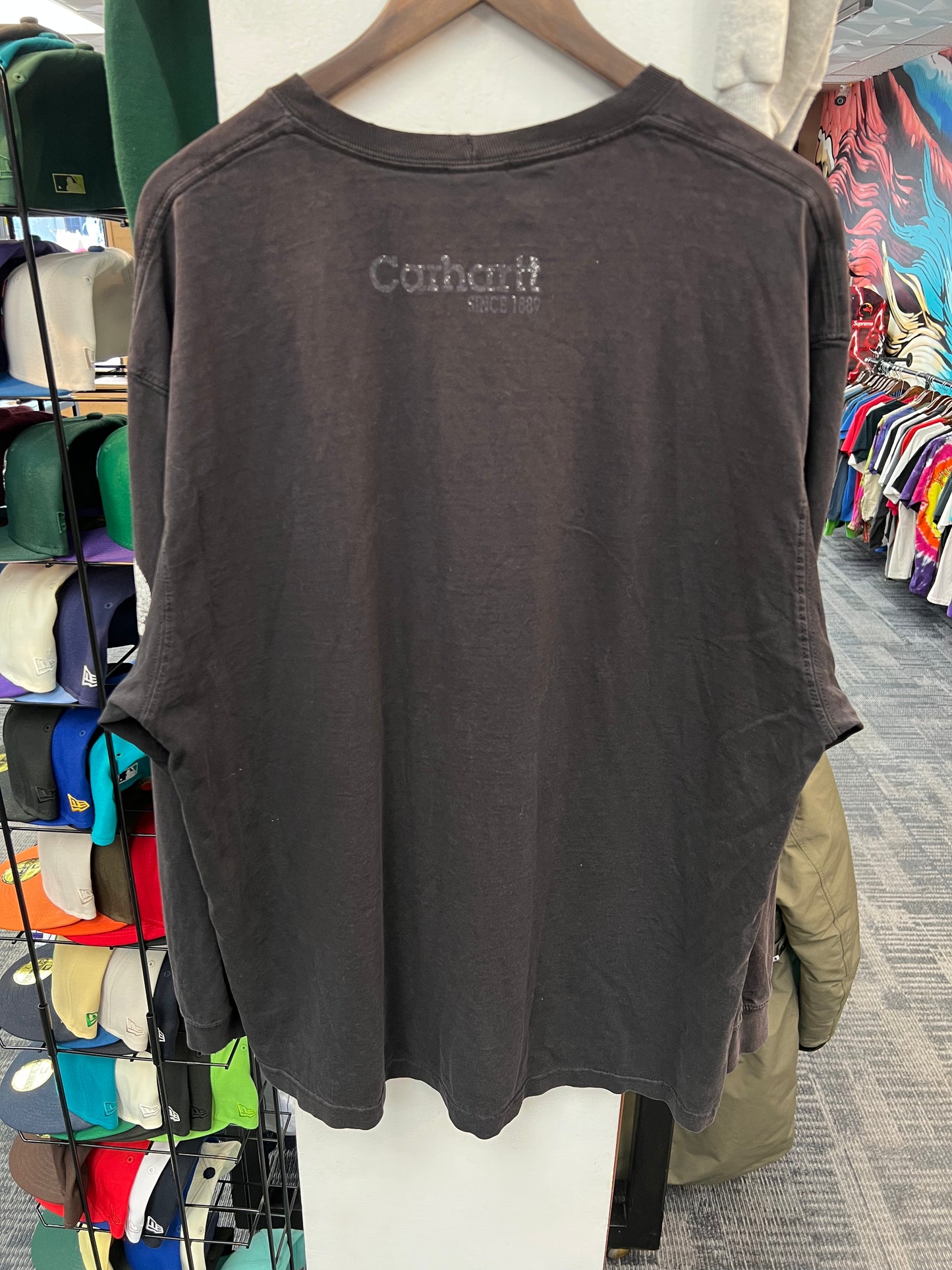 Vintage Carhartt Faded Black Long Sleeve