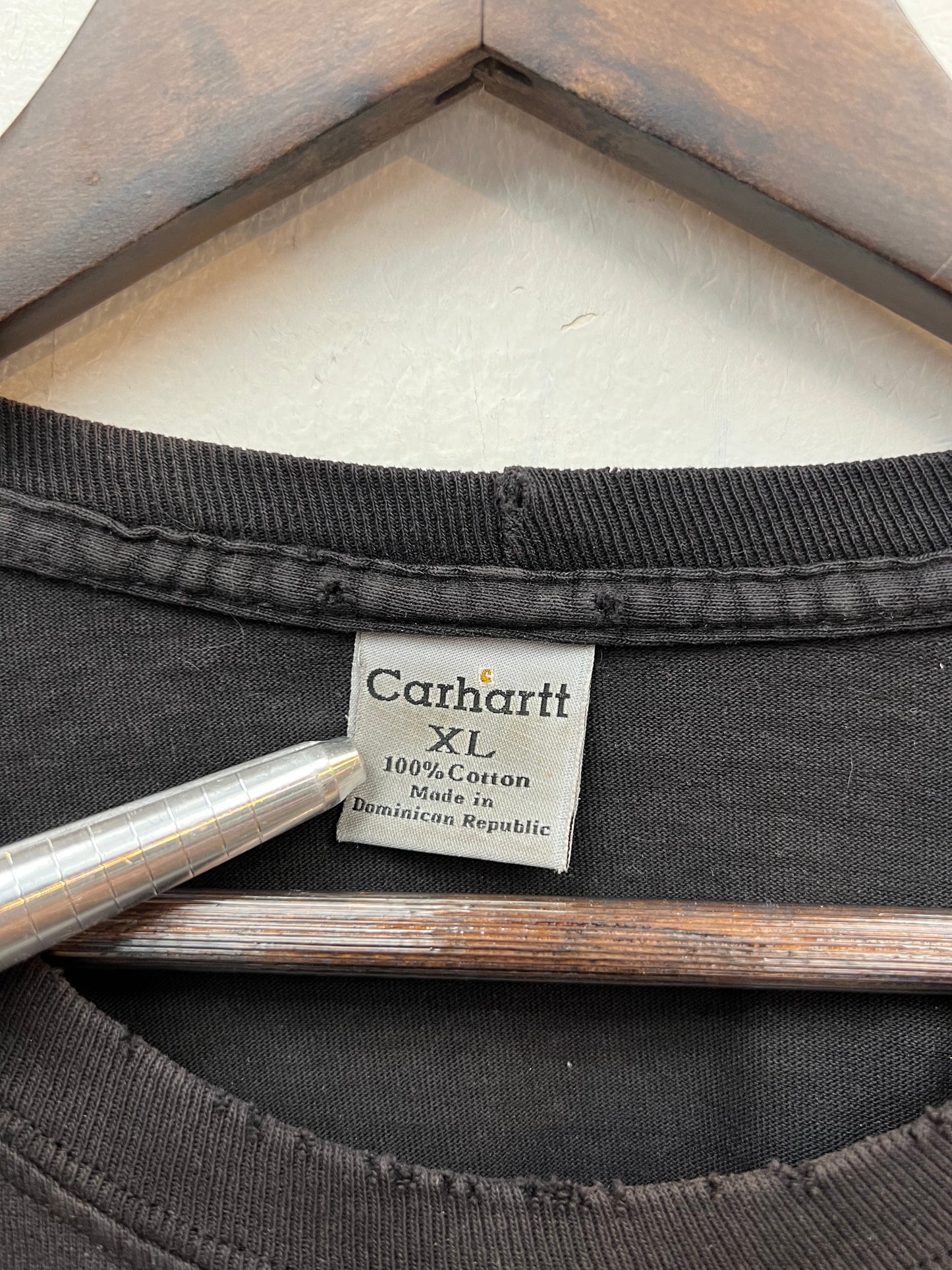Vintage Carhartt Faded Black Long Sleeve