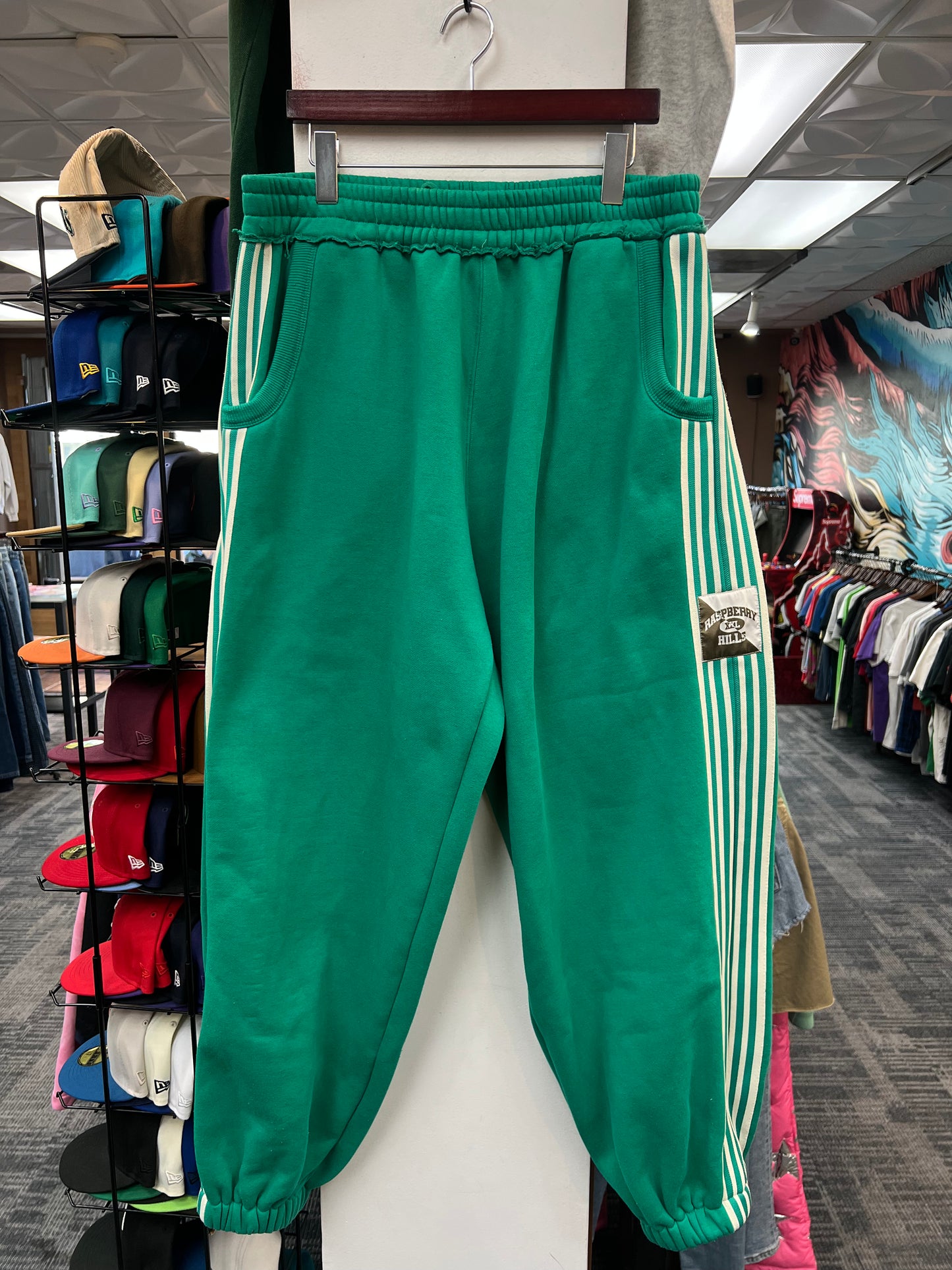 GV Raspberry Hills Green Lil Leon Sweatpants