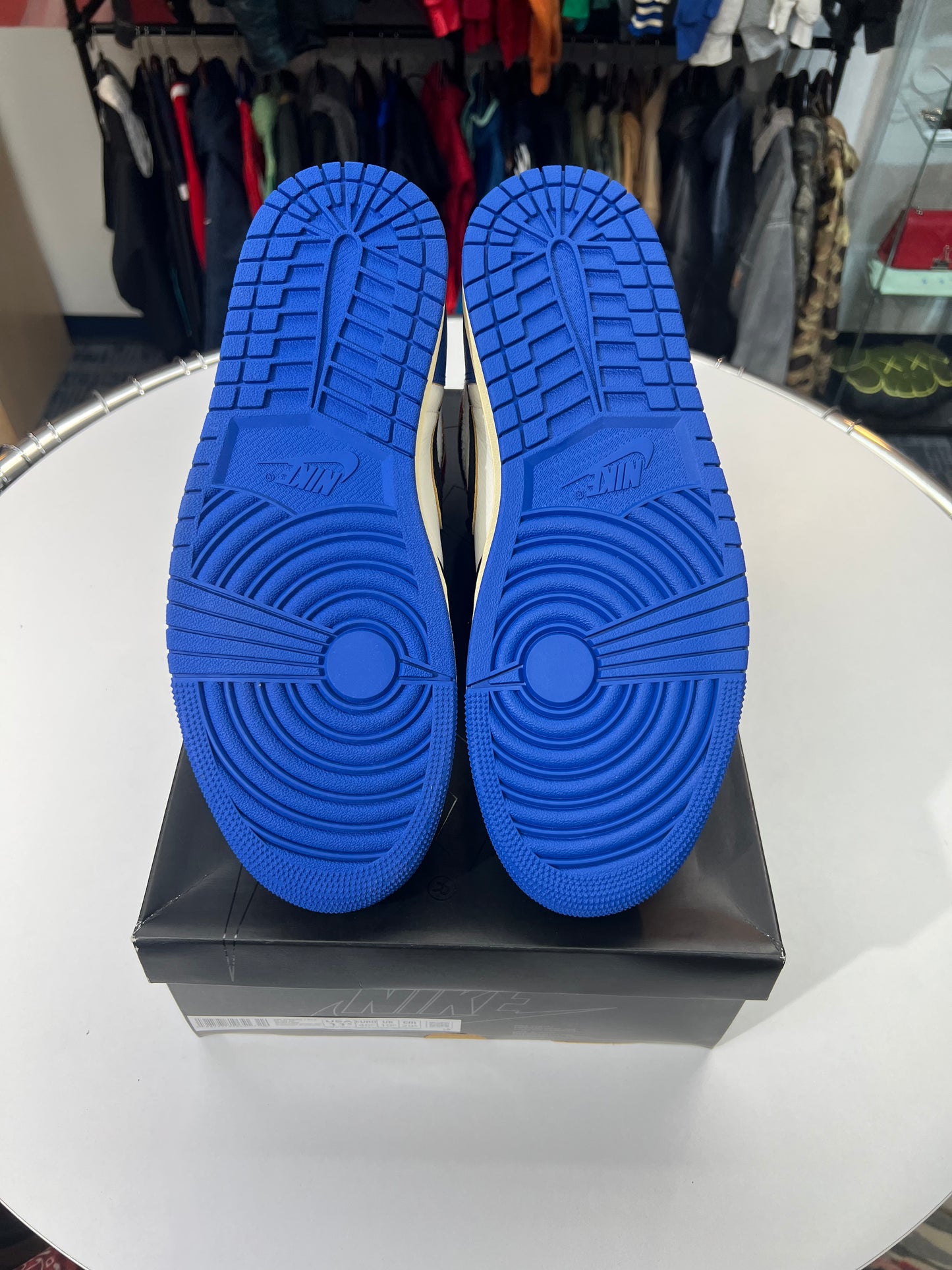 New Jordan 1 Fragment x Union Varsity Red/Sport Royal