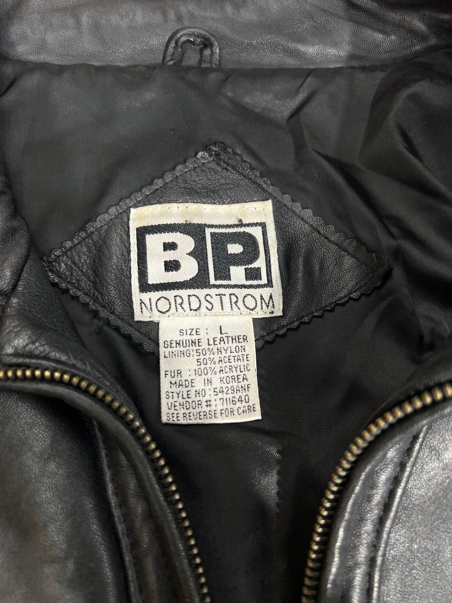 Vintage Nordstrom Leather Jacket