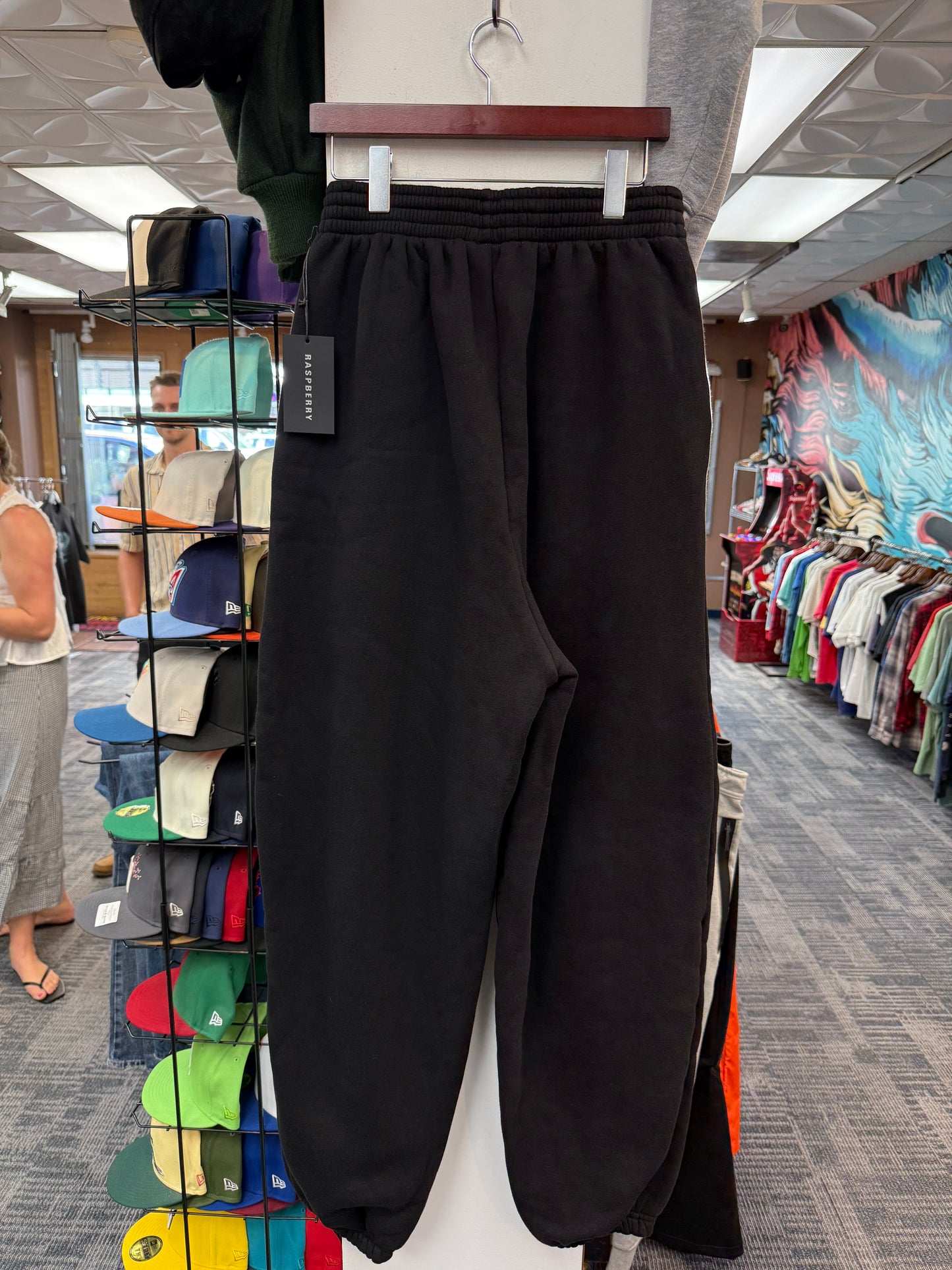 New GV Raspberry Hills Weekday Baggy Black Sweats