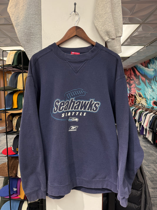 Vintage Seahawks Reebok Crewneck