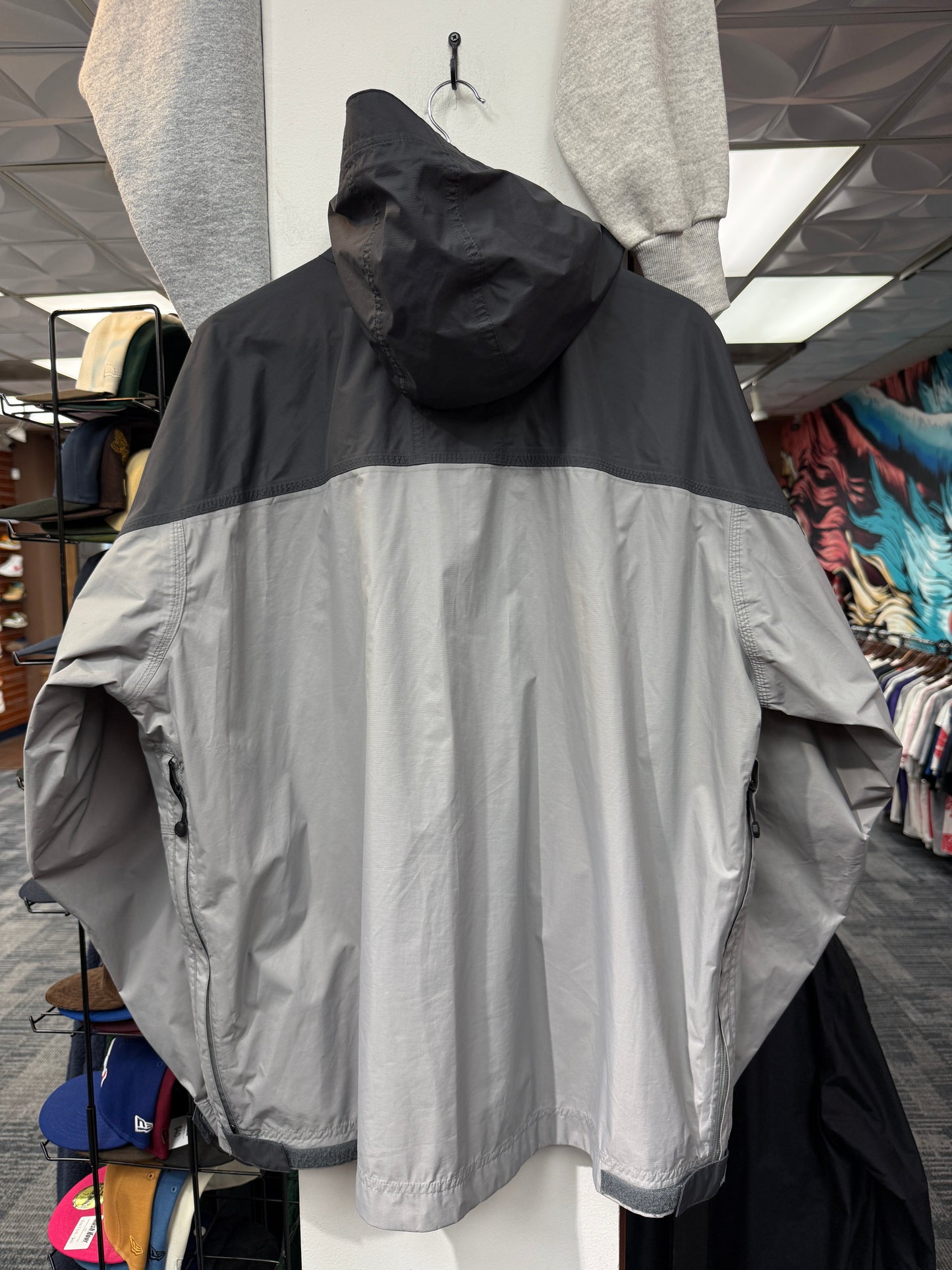 Carhartt Grey Windbreaker Jacket