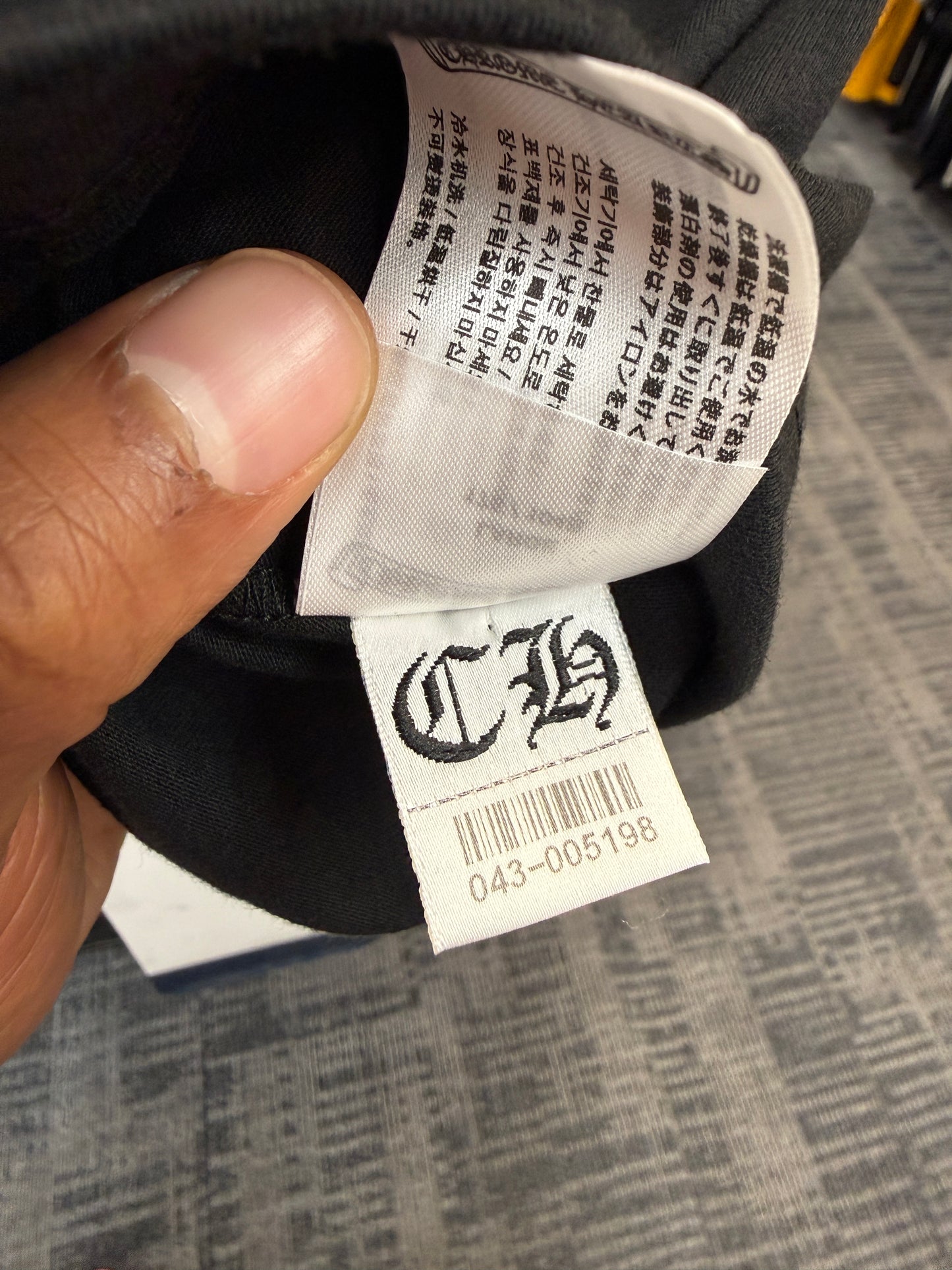New Chrome Hearts Neck Logo Pocket Tee