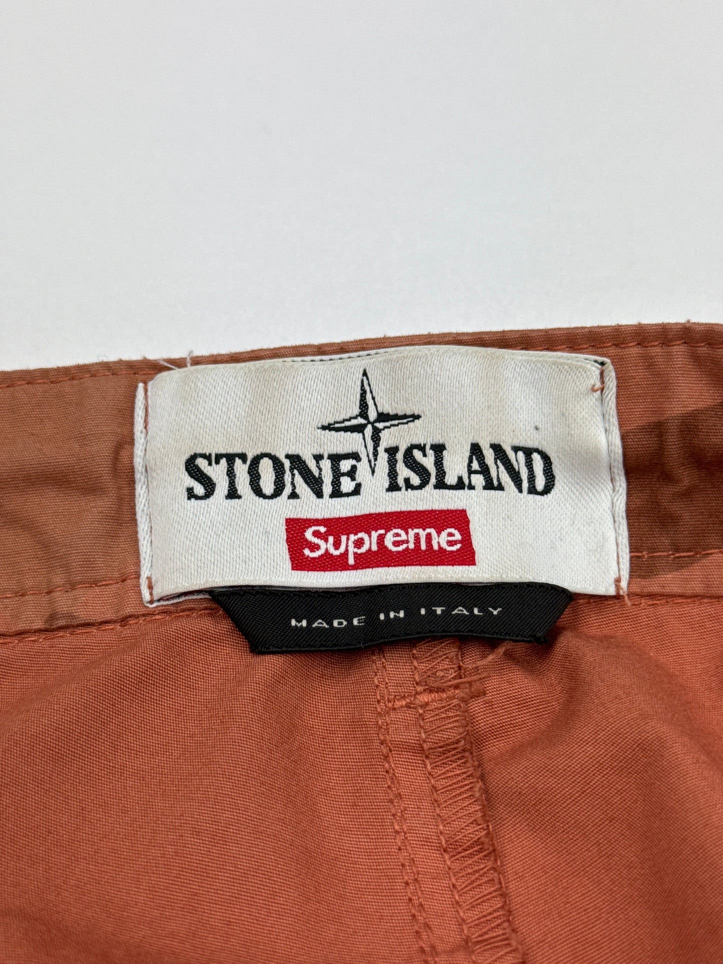 Supreme x Stone Island Cargo Pants Coral Camo