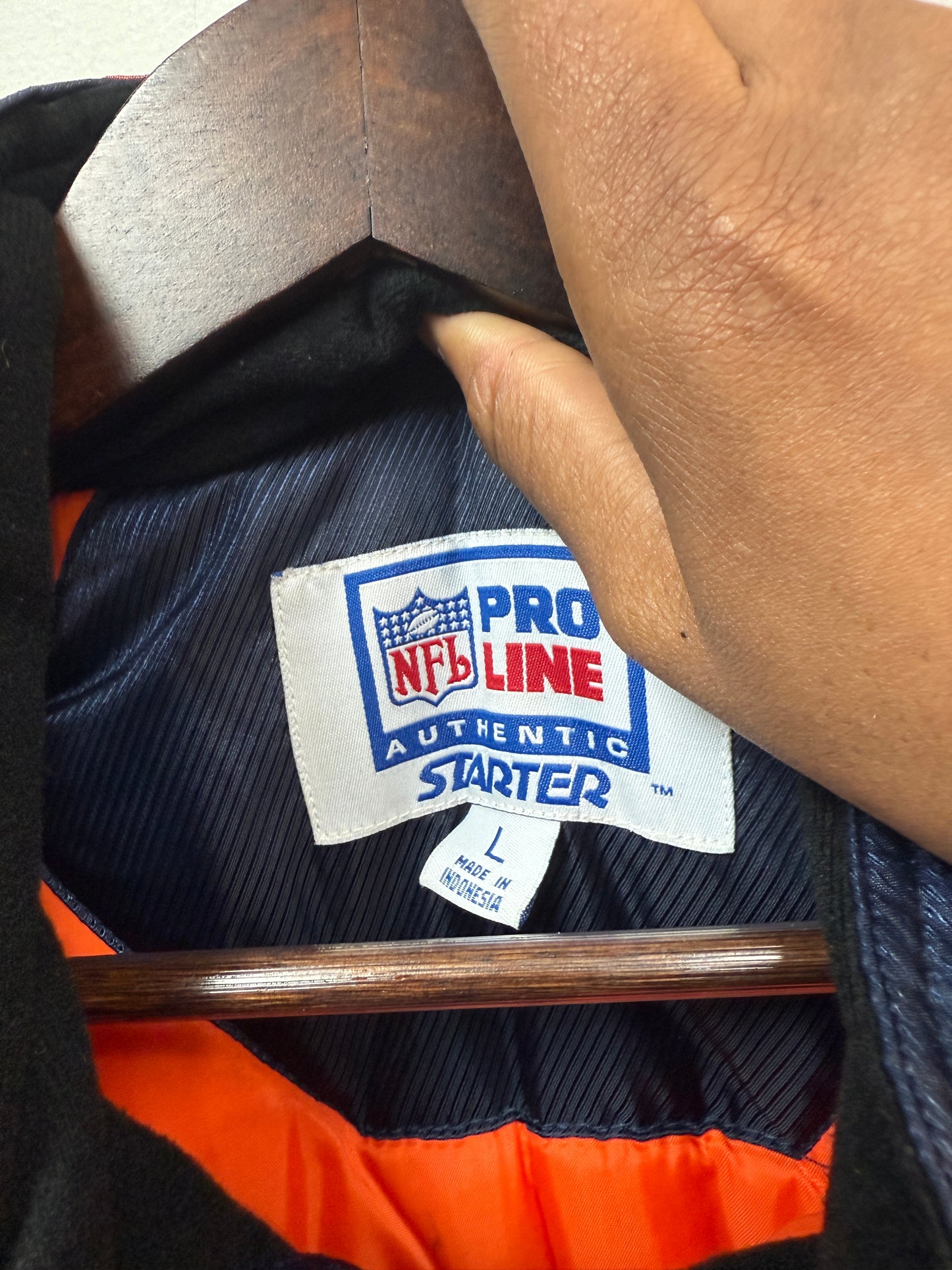 Vintage Denver Broncos Pullover Jacket