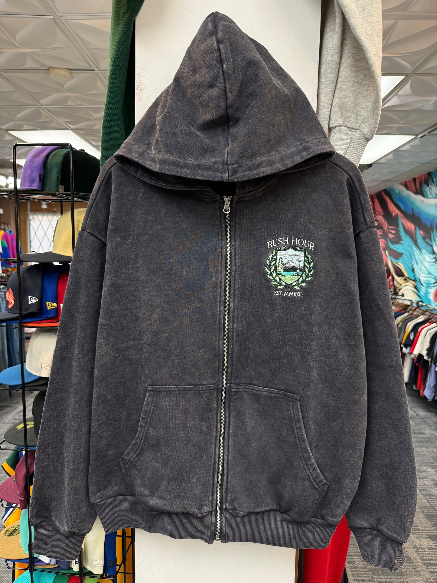 Rush Hour University Zip Up Hoodie